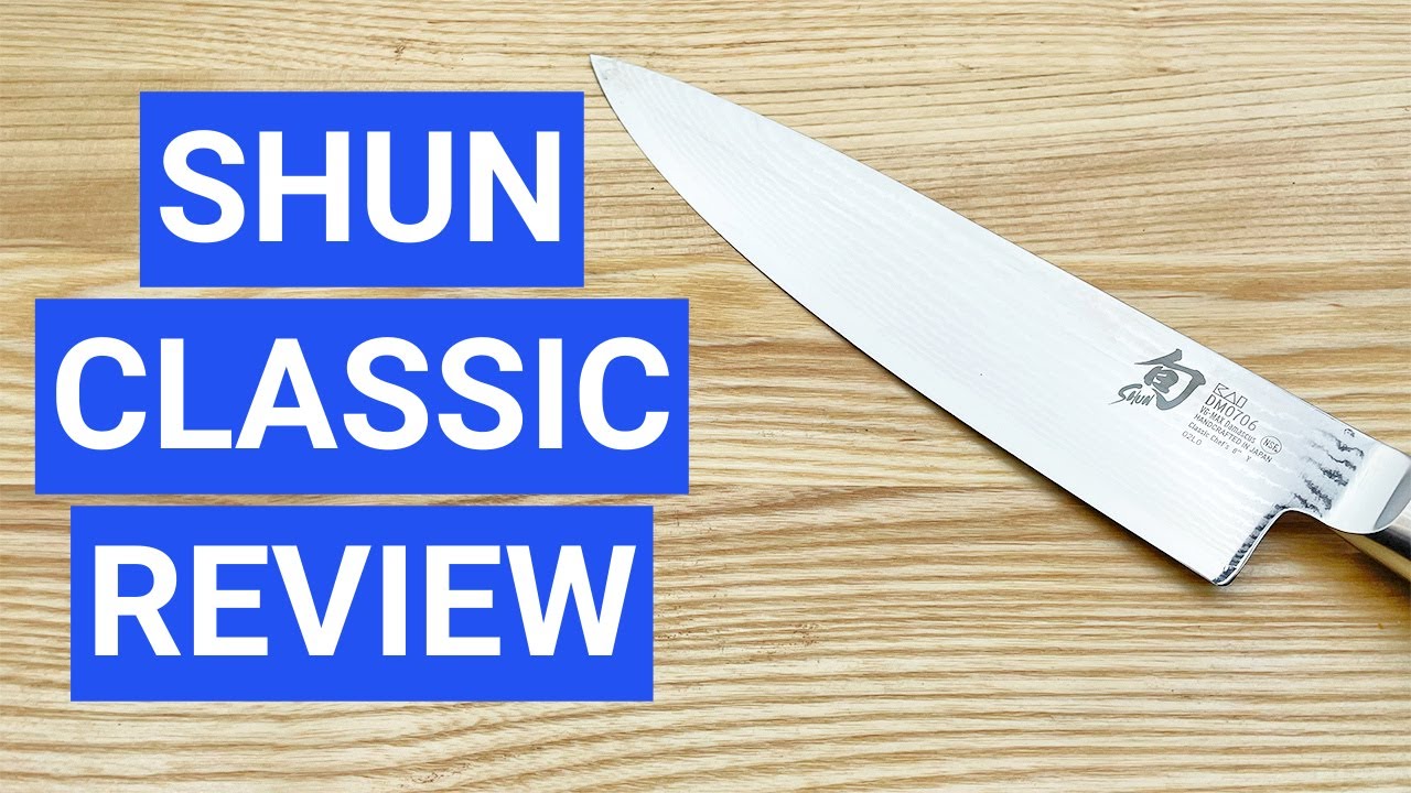 Overskæg Tilgængelig emne The Truth About Shun Classic Knives: My Honest Review After 3+ Years -  YouTube