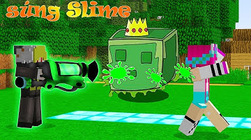 ONE CHẾ TẠO THÀNH CÔNG SÚNG SLIME SIÊU VIP TROLL NOOB YETI TRONG MINECRAFT