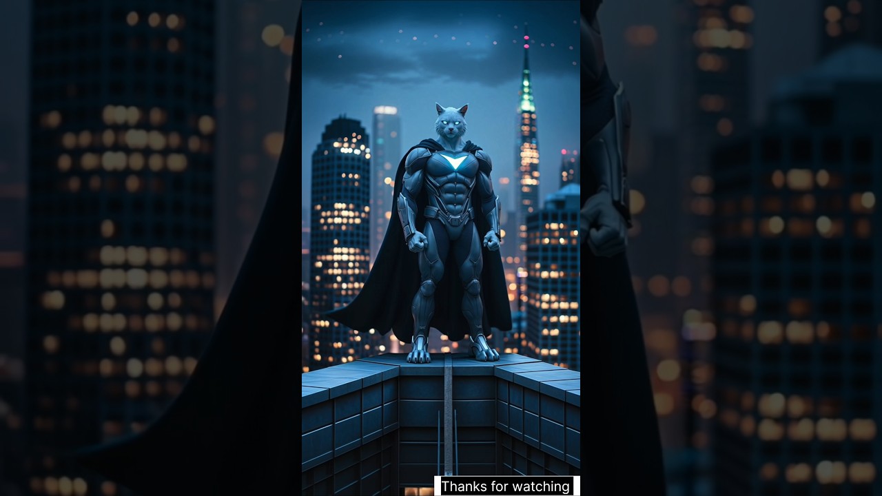 "Super Cat ⚡🔥 | Epic Battle vs Robots | Short Film" 