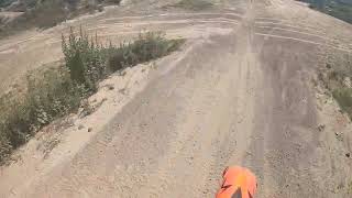 Riding the KTM 125sx