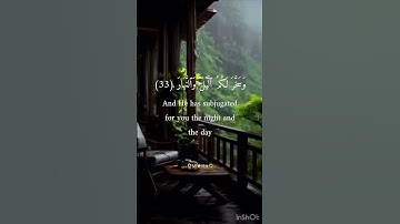 (وَإِن تَعُدُّوا نِعْمَتَ اللَّهِ لَا تُحْصُوهَا ۗ)سورة ابراهيم للشيخ ياسر الدوسري حفظه الله ورعاه