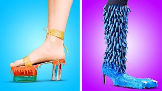 Crazy shoes ideas you've never seen. Shoes hacks for everyday use