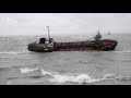В Одесі до берега прибило танкер