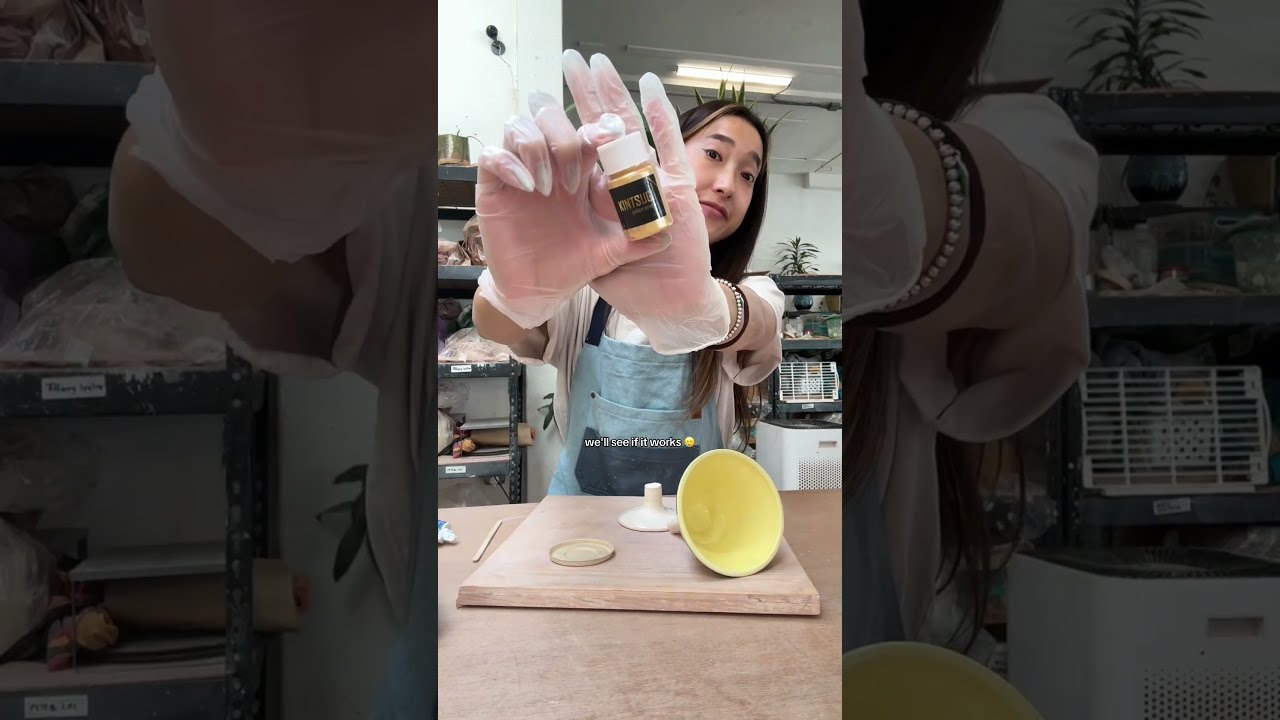 CERAMIC WINE GLASS REVEAL Ceramics Pottery Functionalart Hobby Reveal