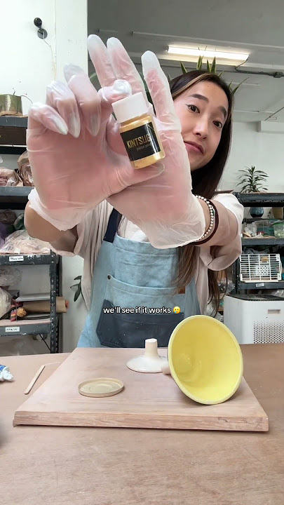 CERAMIC WINE GLASS REVEAL!!! 💔🥹🍷#ceramics #pottery #functionalart #hobby #reveal