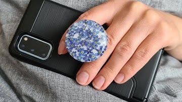 How to Make Amazing Top for Popsockets or Phone Grip from Resin