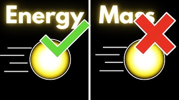 I finally understood why photons have energy but no mass! (My mind is blown)