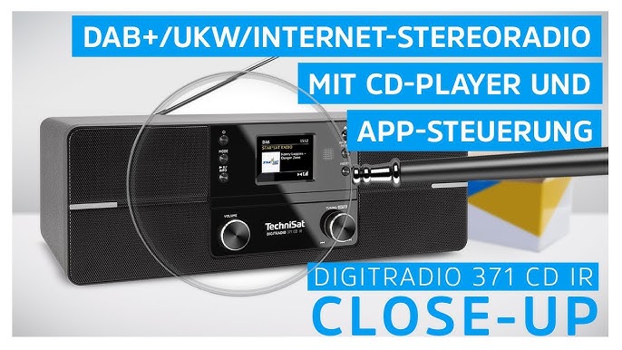 TechniSat DIGITRADIO 3 Stereo DAB+ Radio Bluetooth usw. YouTube 