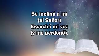 Video thumbnail of "Pacientemente esperé en Jehova (con letra) - Solista Ruiz"