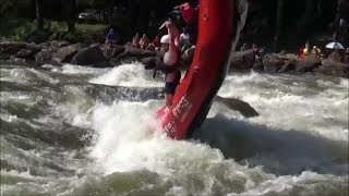 Rookie Raft Guides Rafting Fails on the Ocoee River's Upper and Middle Sections