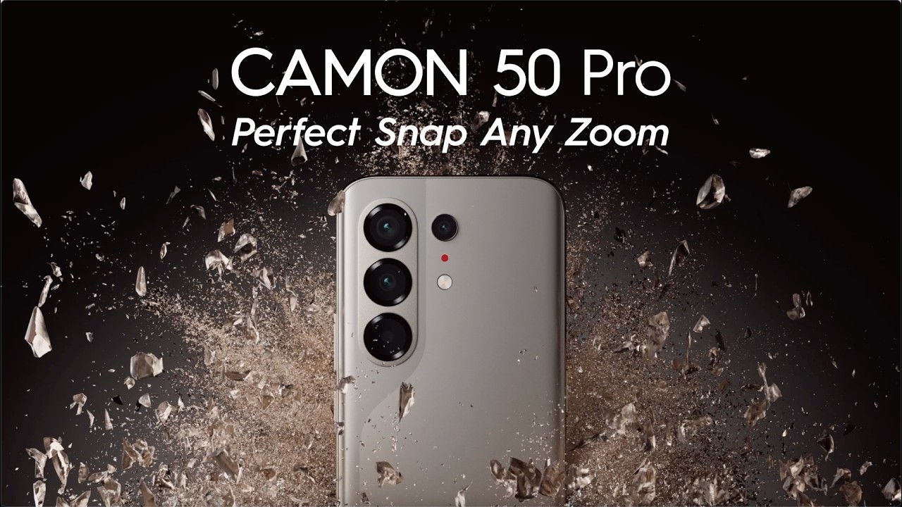 New Tecno Camon 50 Pro 256 GB Black