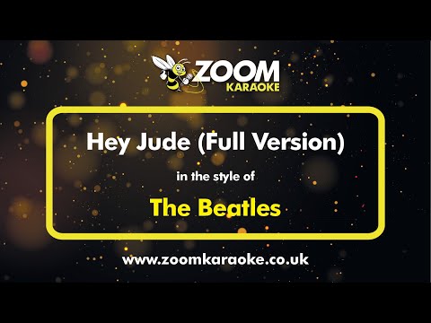The Beatles - Hey Jude - Karaoke Version From Zoom Karaoke