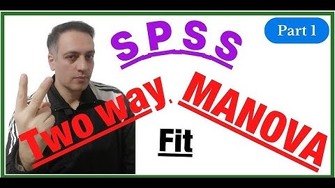 Two Way MANOVA in SPSS | Two Factor MANOVA in SPSS | Two way Multivariate ANOVA , Part 1 of 3