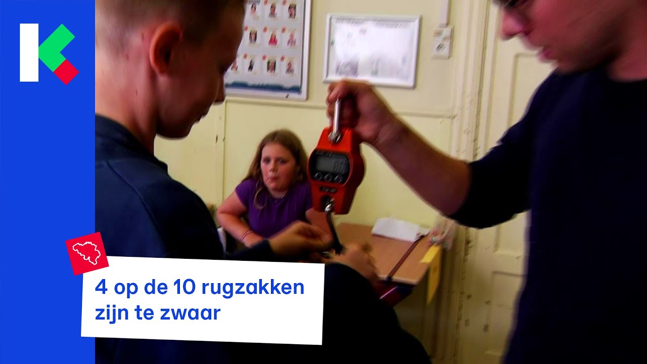 Hoeveel weegt jouw rugzak? YouTube