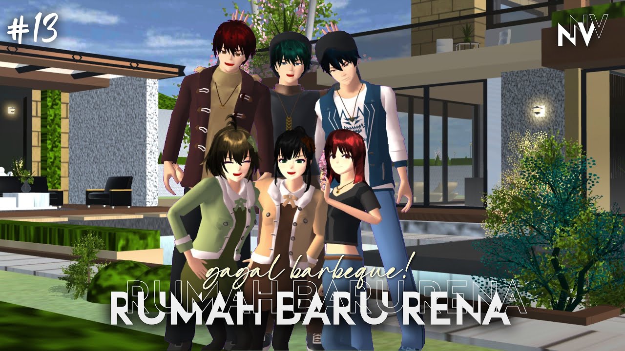 NAVAN'S STORY #13 || [RUMAH BARU RENA] || DRAMA SAKURA SCHOOL SIMULATOR