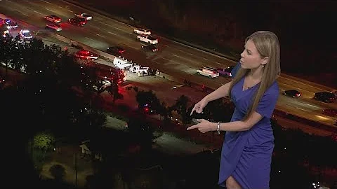 Deadly multi-vehicle crash causing major delays on I-10 East heading into downtown