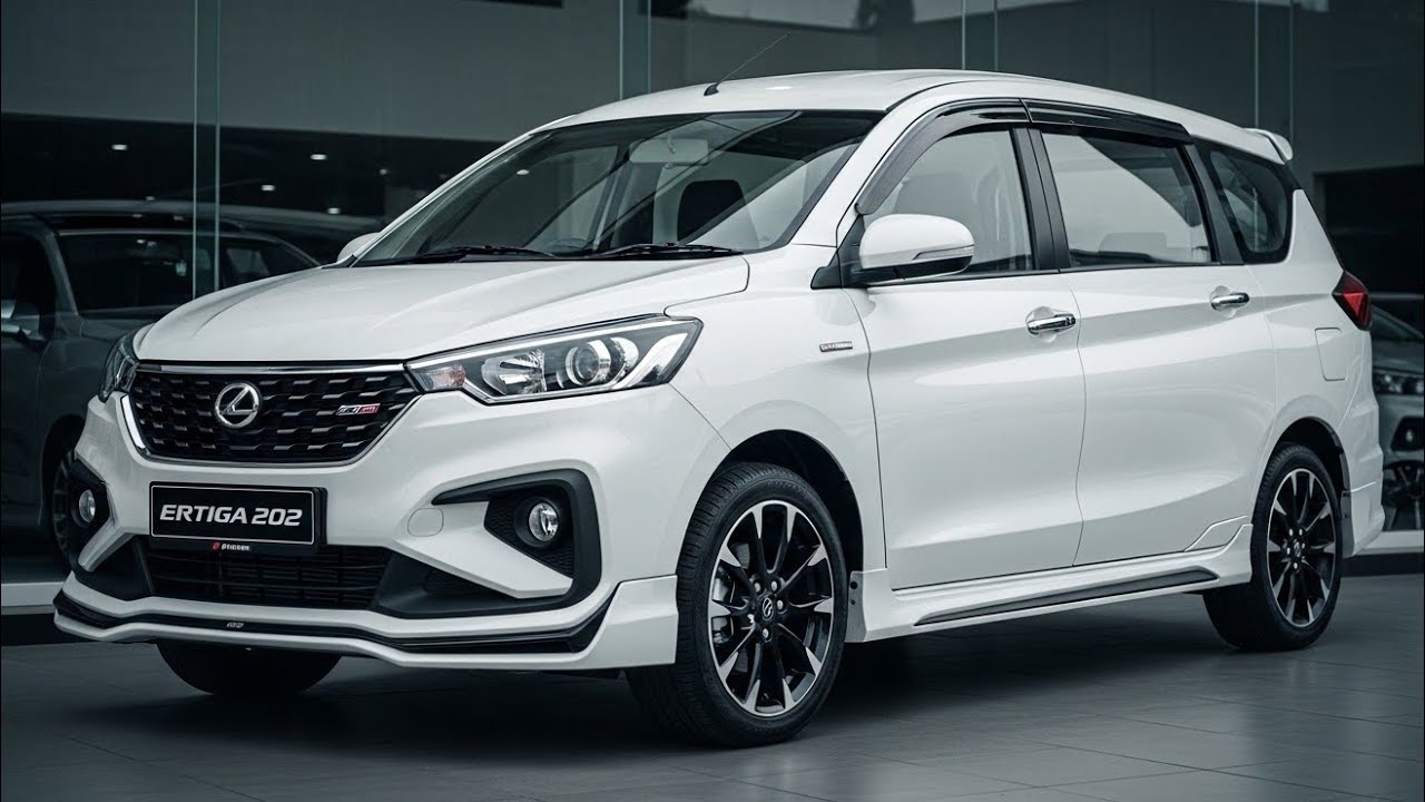 New Ertiga 2025 White 😱 Luxury 7 Seater Under Budget | 32 KM/L Mileage? Full Review