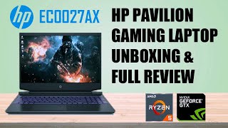 HP Pavilion 15 EC Ryzen 5 Gaming Laptop 2020 Unboxing & Review