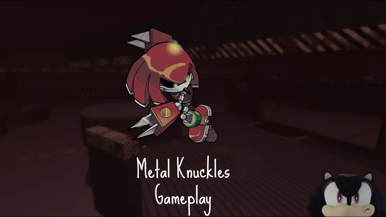 Metal Knuckles gameplay| Sonic.Exe The Disaster Eclipsed V1.35