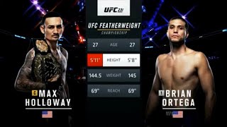Ufc 231 Holloway Vs. Ortega Full Fight Highlights