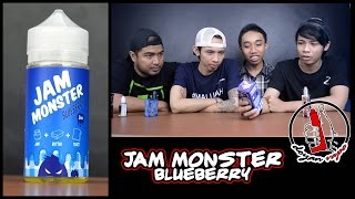 Review E-Liquid Jam Monster : Blueberry Indonesia ( Doyan Vape )