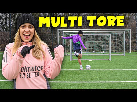 MULTI TORE FUßBALL CHALLENGE - YVON  vs SPIDEY