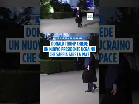 Video Zelensky critica l'accordo tra USA e Russia sul diesel, Trump: all'Ucraina serve un nuovo presidente