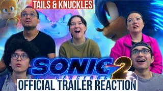 Sonic The Hedgehog 2 Trailer Reaction  Majeliv Reacts  Tails Knuckles U0026 The Master Emerald