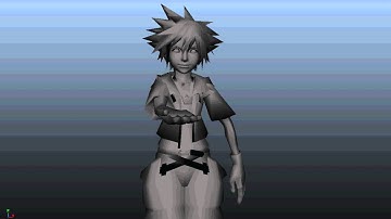 Kingdom Hearts- Sora Rig trial