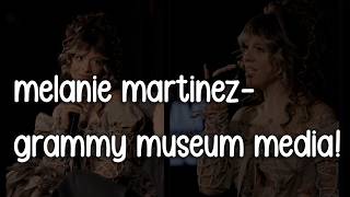 MELANIE MARTINEZ AT THE GRAMMY MUSEUM - ALOT OF FOOTAGE! || vanillazmoon ||