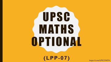 UPSC MATHS OPTIONAL | FORMULATION OF LINEAR PROGRAMMING PROBLEM | LPP 07