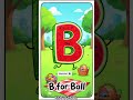 Abcd rhyming words ☺️ B for Ball ⚽# yt shorts