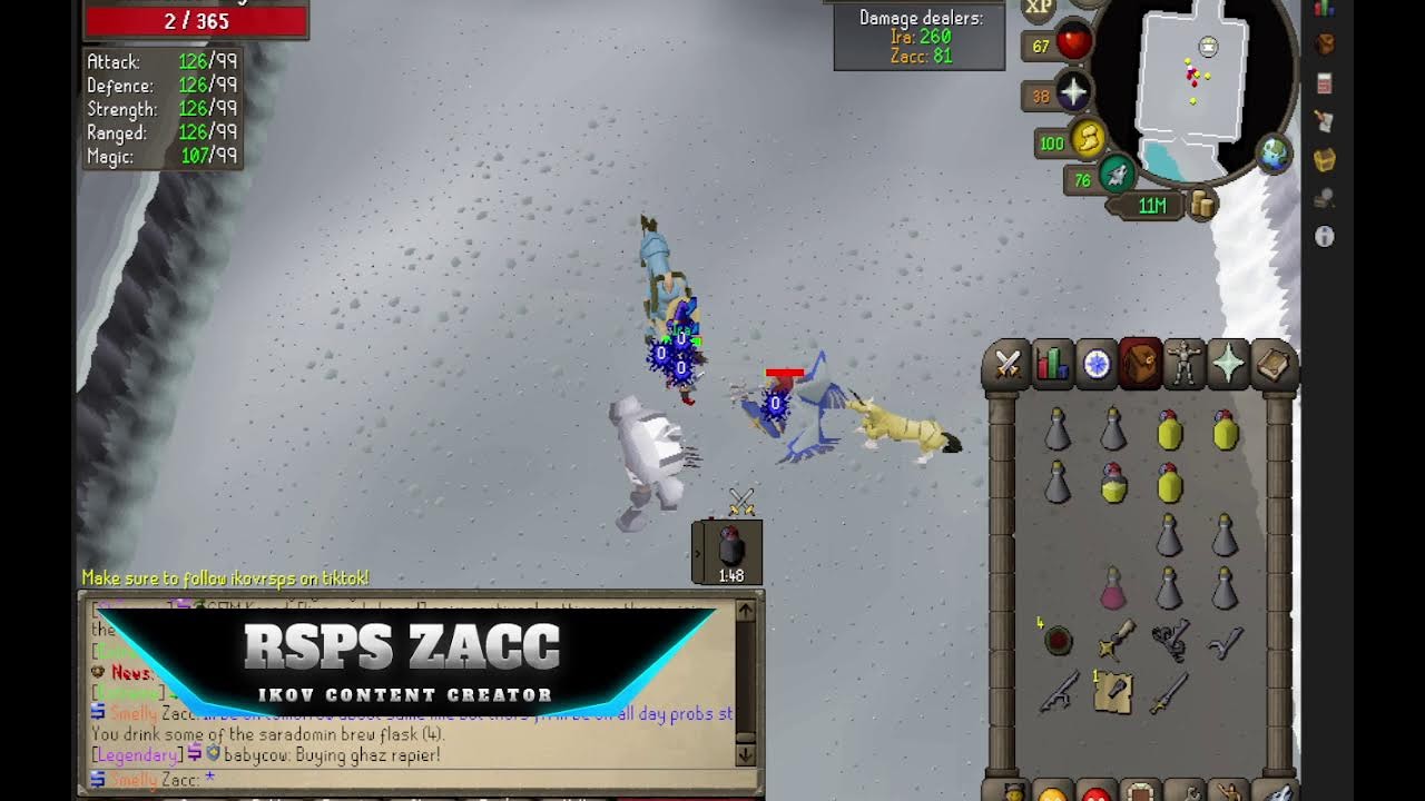 Killing Bandos Avatar 1000x  LIVE on IKOV