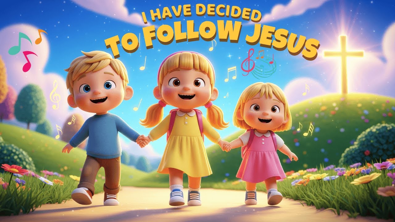 I Have Decided to Follow Jesus | Christian Worship Song for Kids | Lila & Milo Bible Worship
