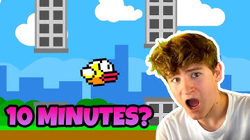Can I Make Flappy Bird in 10 MINUTES? | Unity3D