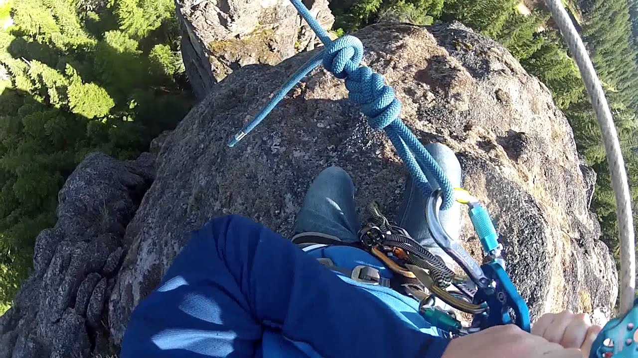 Tyrolean Traverse GoPro footage