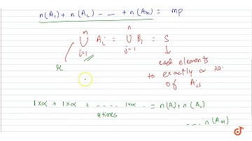 Let `A_1 , A_2 , ....., A_m` be m sets such that `O(A_i)` = p for i = 1,2,....,m and `B_1 , B_2...