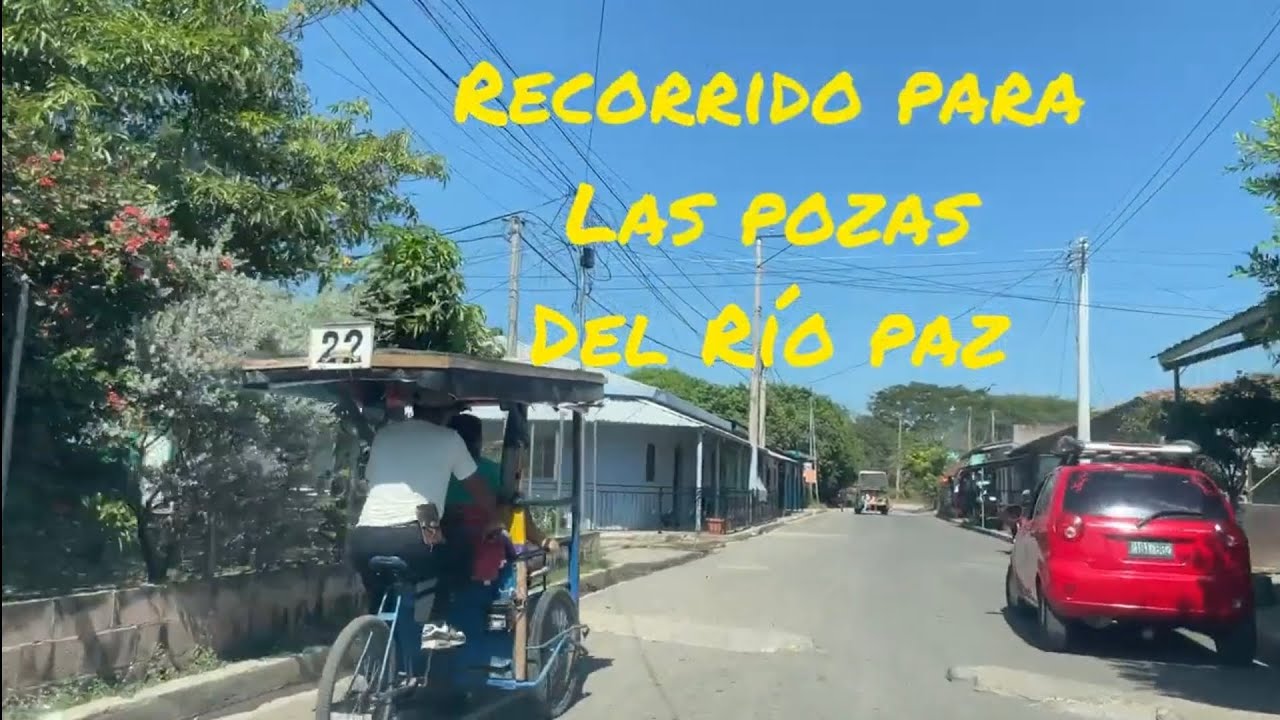 Les mostraremos  un rio qué divide  Guatemala  y El salvador 
