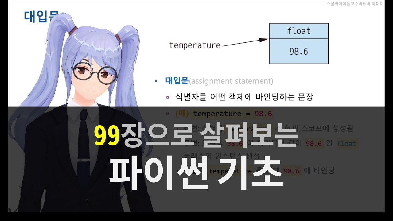99장으로 살펴보는 파이썬 기초