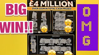 🤩OMG! 🤩BIGGEST WIN YET! 🤩11 x £10 🌟4 MILLION SCRATCHCARD! 🤩 screenshot 4