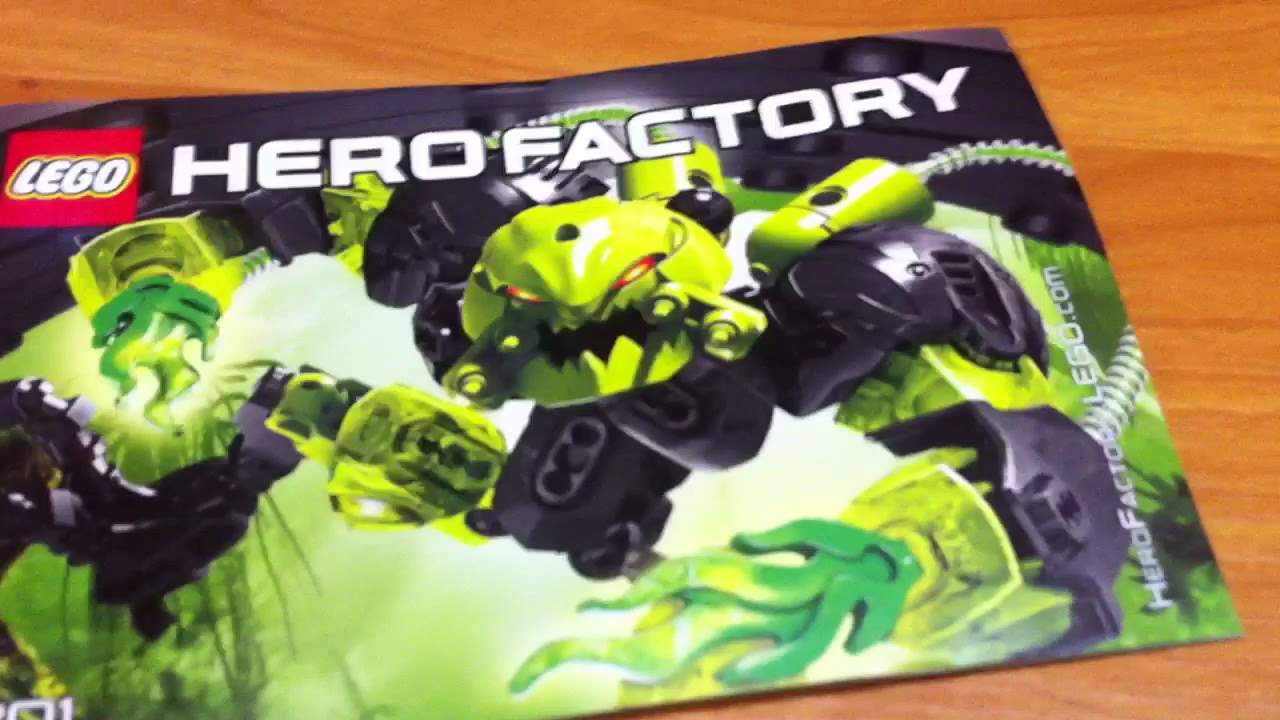 обзор LEGO hero factory Toxic Reapa YouTube