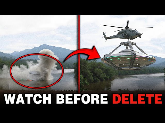 It Landed Straight Into the Amazon Forest — A UFO Sight Caught on Camera  That Left Everyone Shocked! - YouTube
