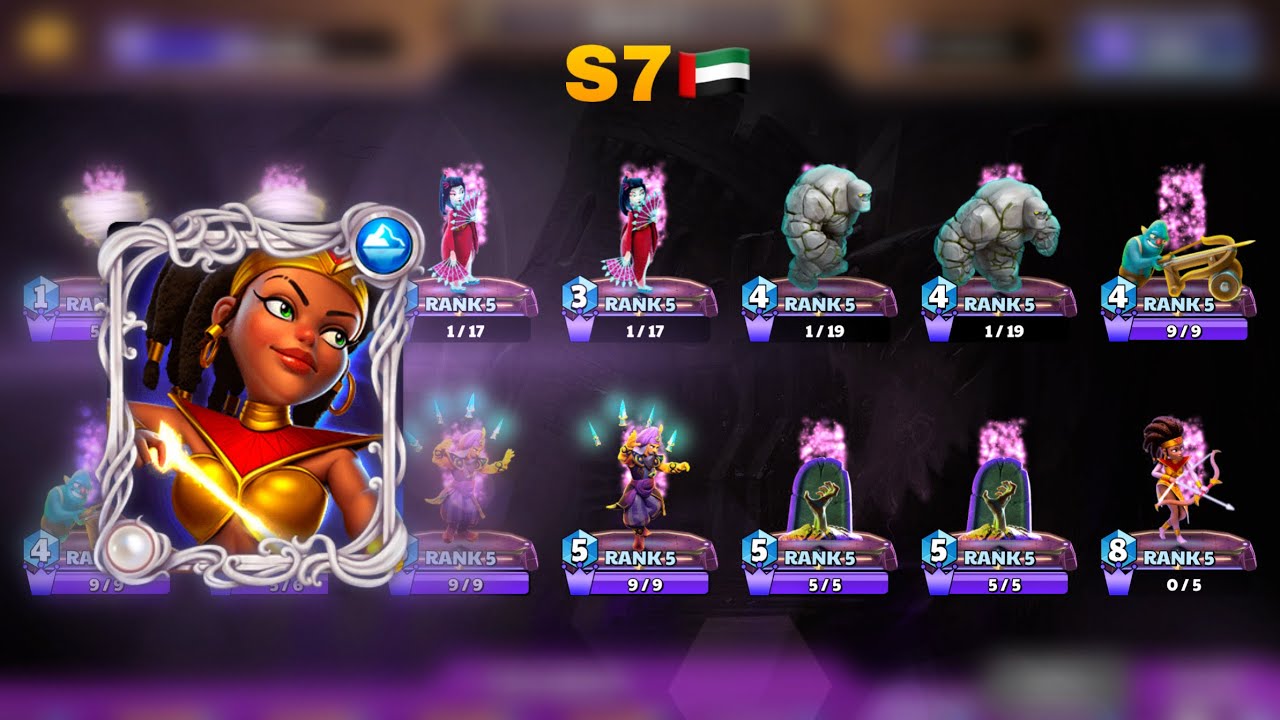 Killer Archer Queen Deck 🏹🔥|| Castle Crush || S7🇦🇪