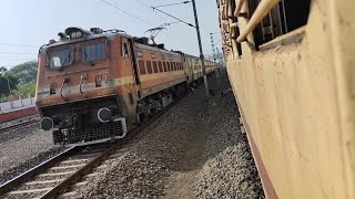 20925-Surat Amravati Express Overtake Nandurbar Bhusawal Passenger At Full Speed Blast Station