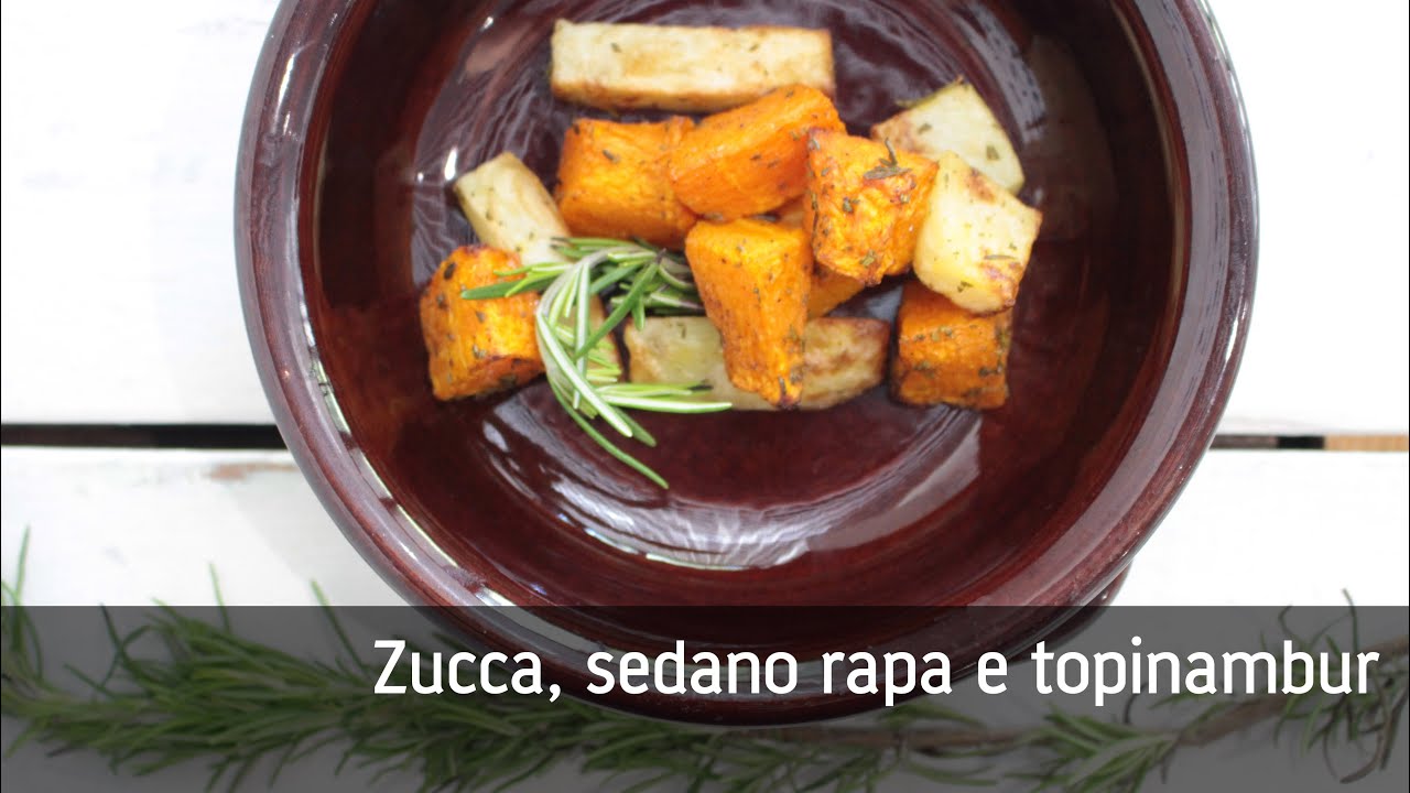 Zucca sedano rapa e topinambur