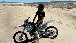 Sand mountain dune trip! and trying new sand tire