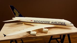 Singapore Airlines A380  Painting Timelapse **4K/60fps**