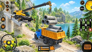 Backhoe Loader JCB Simulator Gameplay - Indian Vehicles Truck JCB Driving - Android Gameplay screenshot 5