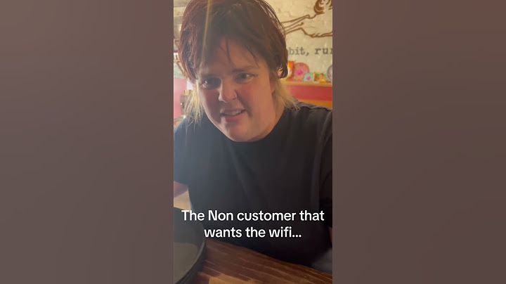 Karen wants the wifi password for free. So here it is!