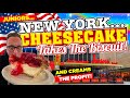 Juniors famous new york cheesecake really takes the biscuit whilst creaming the profits